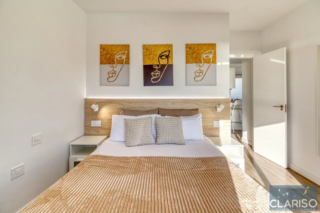 Apartamento Lainara: Stadtwohnung mit Meerblick-Balkon und Arbeitsecke am Ortsrand von Los Llanos de Aridane auf La Palma