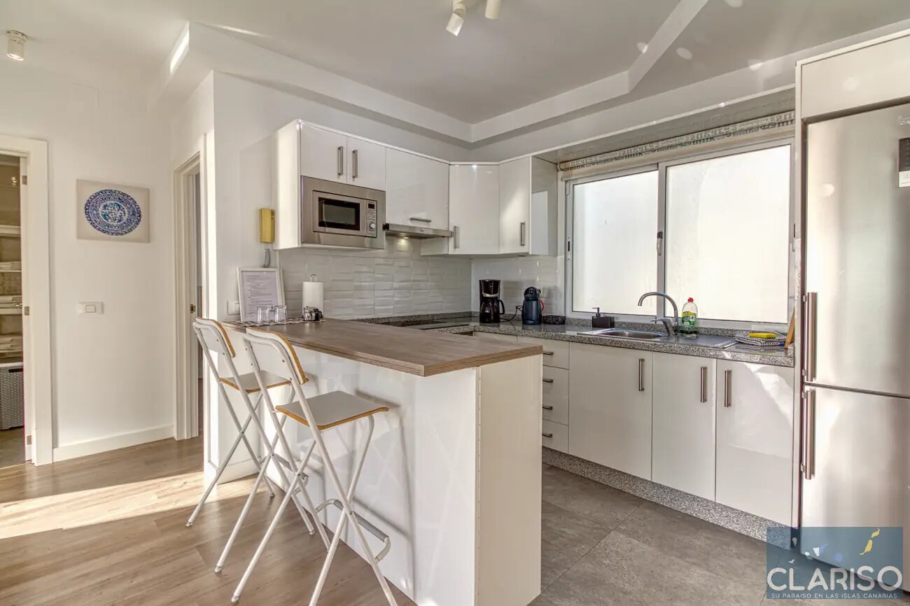 Apartamento Lainara: Stadtwohnung mit Meerblick-Balkon und Arbeitsecke am Ortsrand von Los Llanos de Aridane auf La Palma