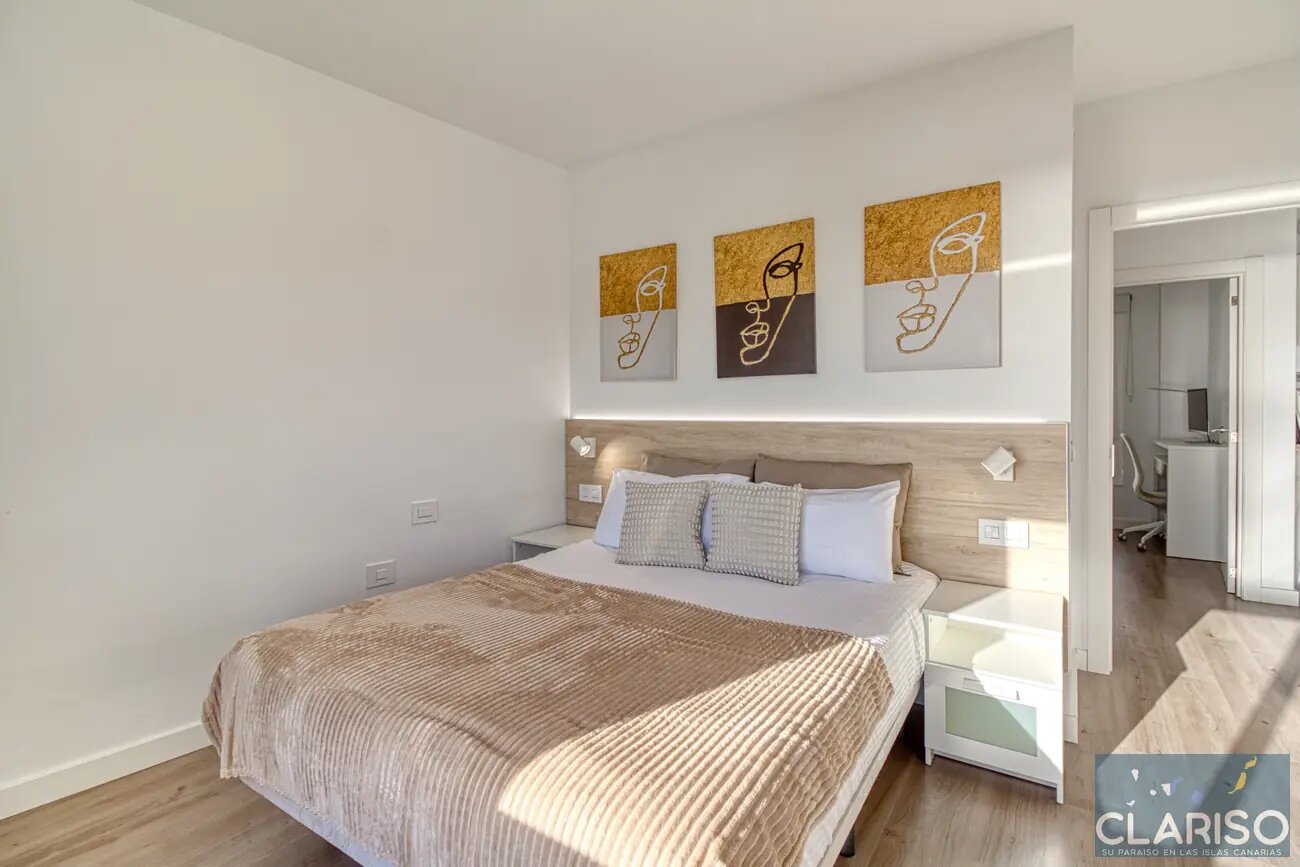 Apartamento Lainara: Stadtwohnung mit Meerblick-Balkon und Arbeitsecke am Ortsrand von Los Llanos de Aridane auf La Palma