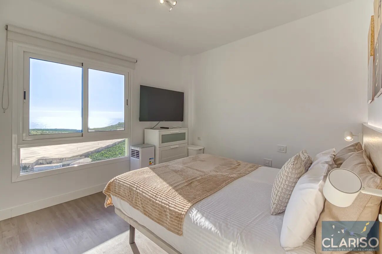 Apartamento Lainara: Stadtwohnung mit Meerblick-Balkon und Arbeitsecke am Ortsrand von Los Llanos de Aridane auf La Palma