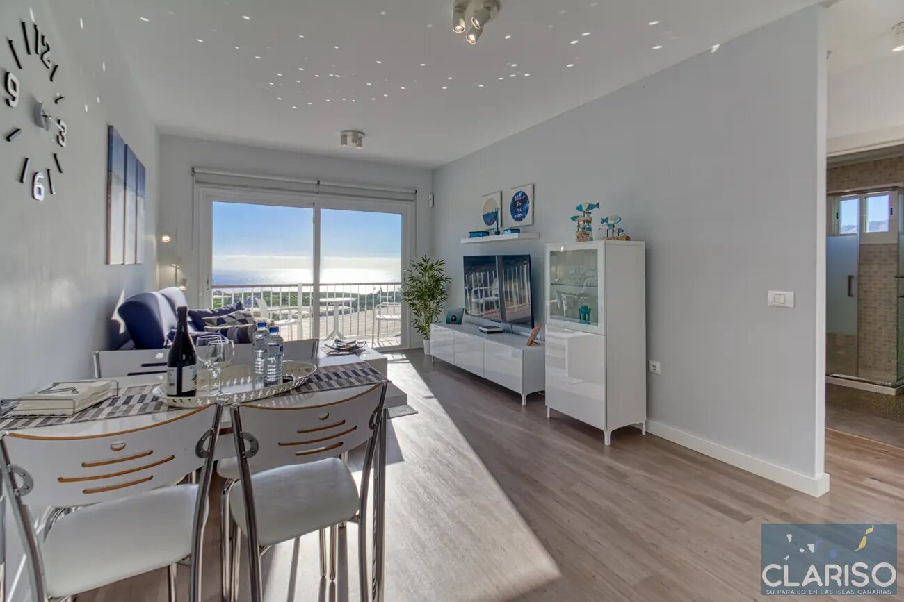 Apartamento Lainara: Stadtwohnung mit Meerblick-Balkon und Arbeitsecke am Ortsrand von Los Llanos de Aridane auf La Palma