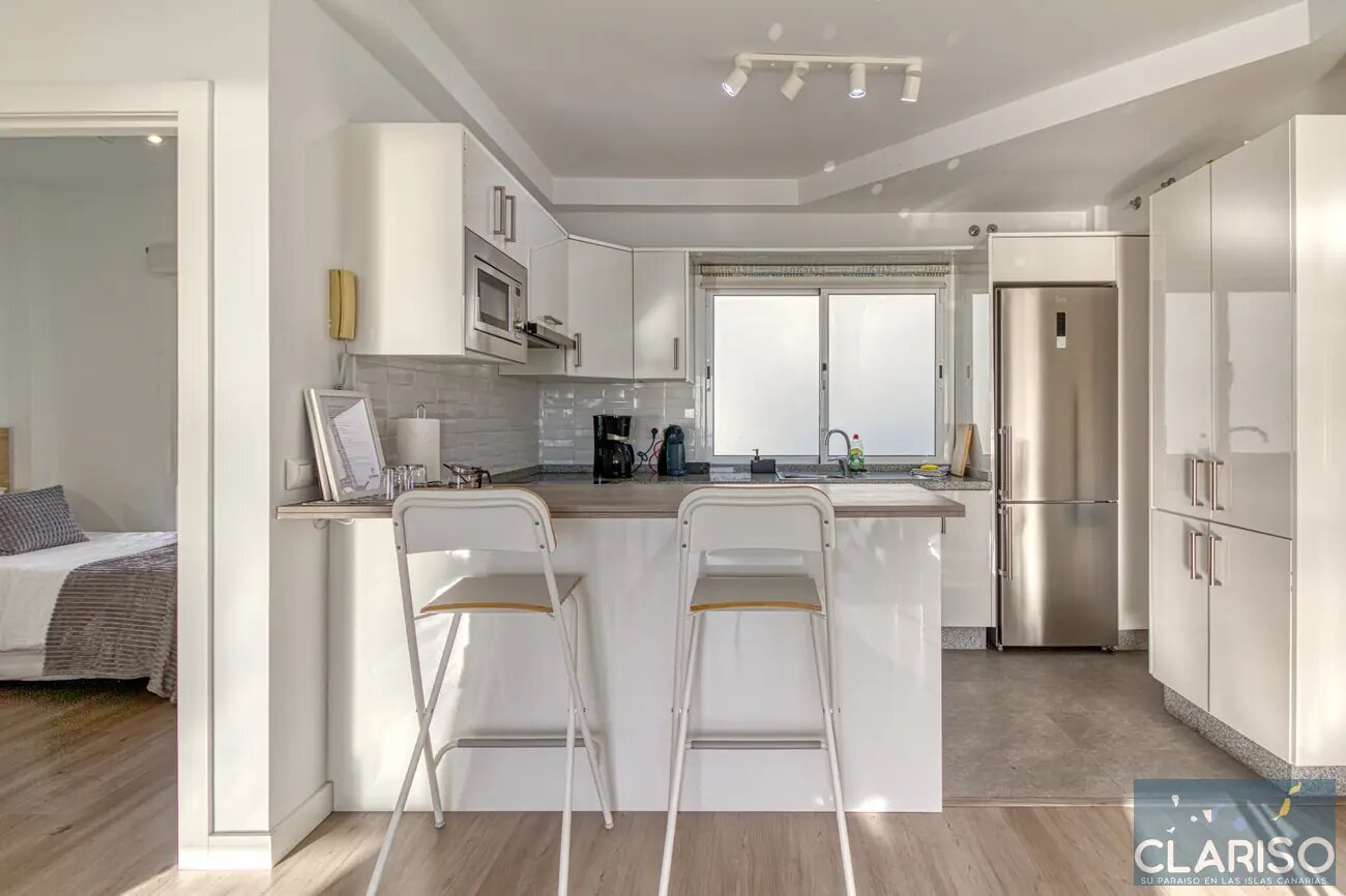 Apartamento Lainara: Stadtwohnung mit Meerblick-Balkon und Arbeitsecke am Ortsrand von Los Llanos de Aridane auf La Palma