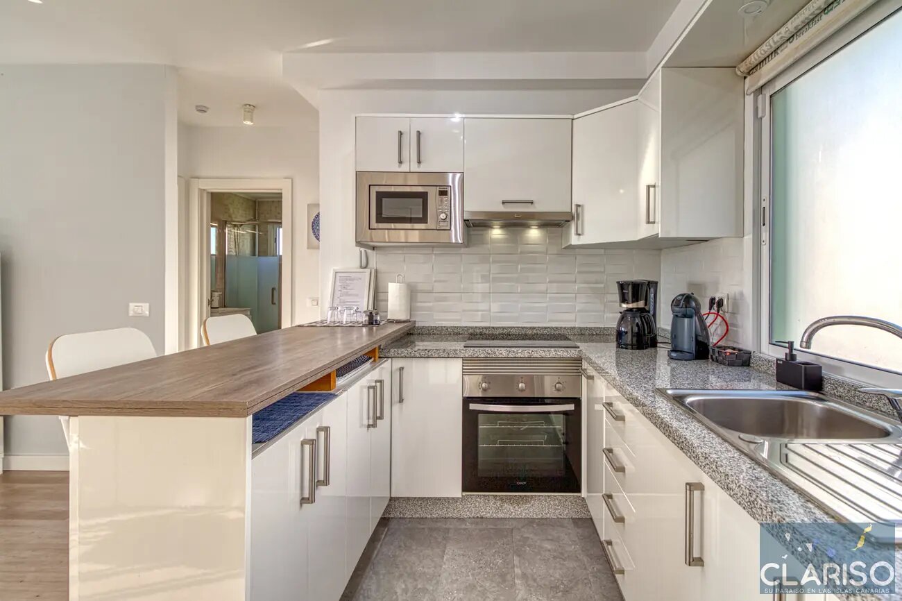Apartamento Lainara: Stadtwohnung mit Meerblick-Balkon und Arbeitsecke am Ortsrand von Los Llanos de Aridane auf La Palma