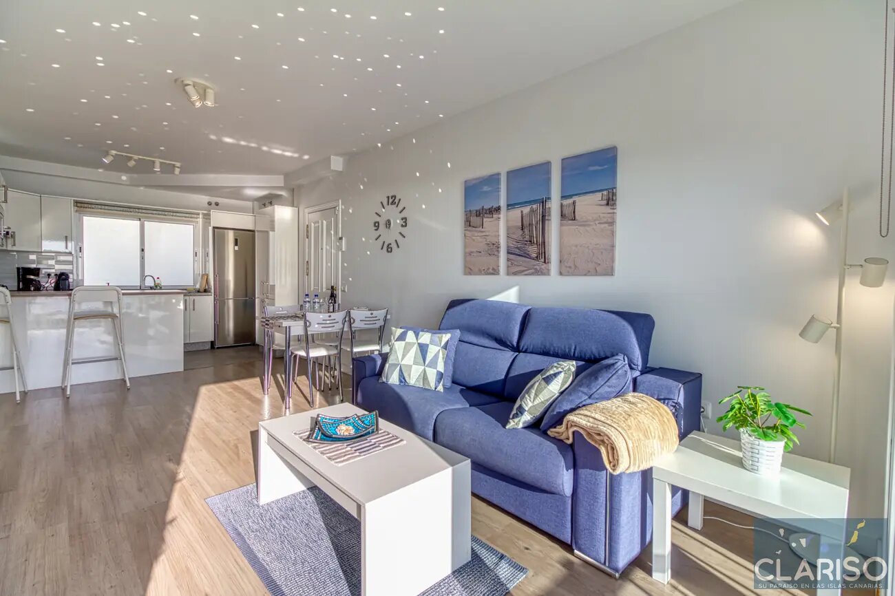Apartamento Lainara: Stadtwohnung mit Meerblick-Balkon und Arbeitsecke am Ortsrand von Los Llanos de Aridane auf La Palma