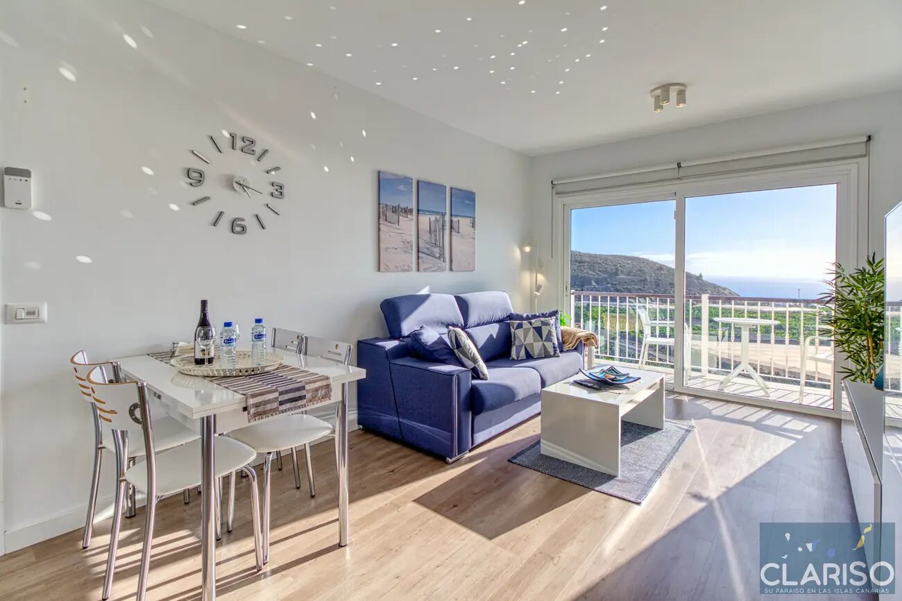 Apartamento Lainara: Stadtwohnung mit Meerblick-Balkon und Arbeitsecke am Ortsrand von Los Llanos de Aridane auf La Palma