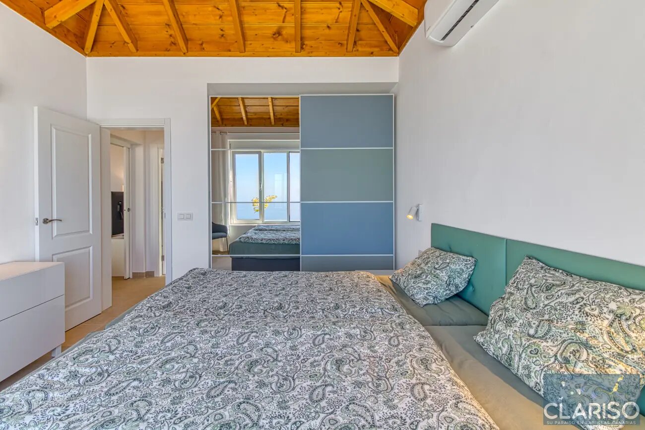 Casa La Punta: Modernes Ferienhaus mit 12-Meter-Solarpool und Bäcker zu Fuß in Tijarafe auf La Palma