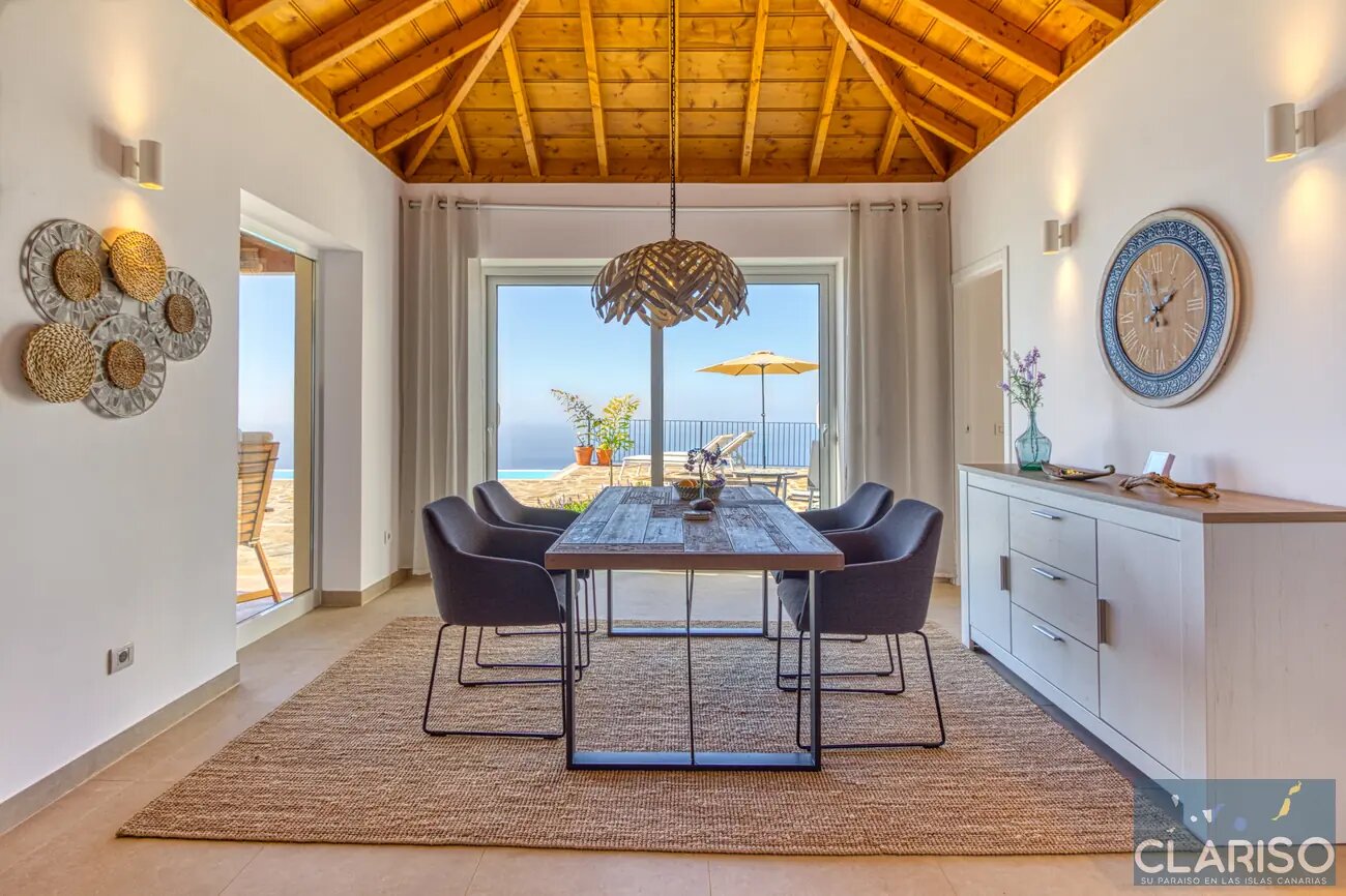 Casa La Punta: Modernes Ferienhaus mit 12-Meter-Solarpool und Bäcker zu Fuß in Tijarafe auf La Palma