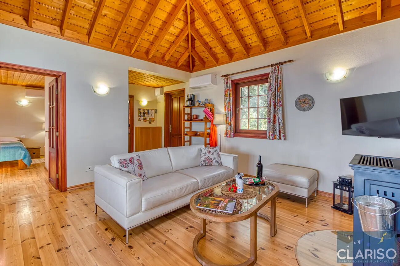 Casa Caracol: Ferienhaus mit Infinitypool und Meerblick in Tijarafe auf La Palma