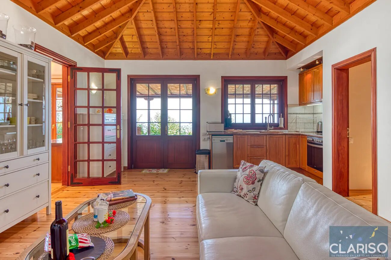 Casa Caracol: Ferienhaus mit Infinitypool und Meerblick in Tijarafe auf La Palma