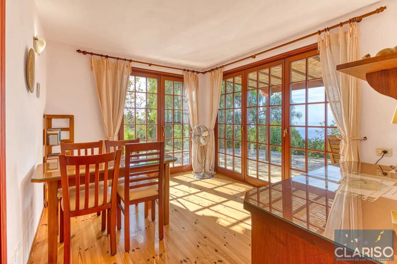 Casa Caracol: Ferienhaus mit Infinitypool und Meerblick in Tijarafe auf La Palma