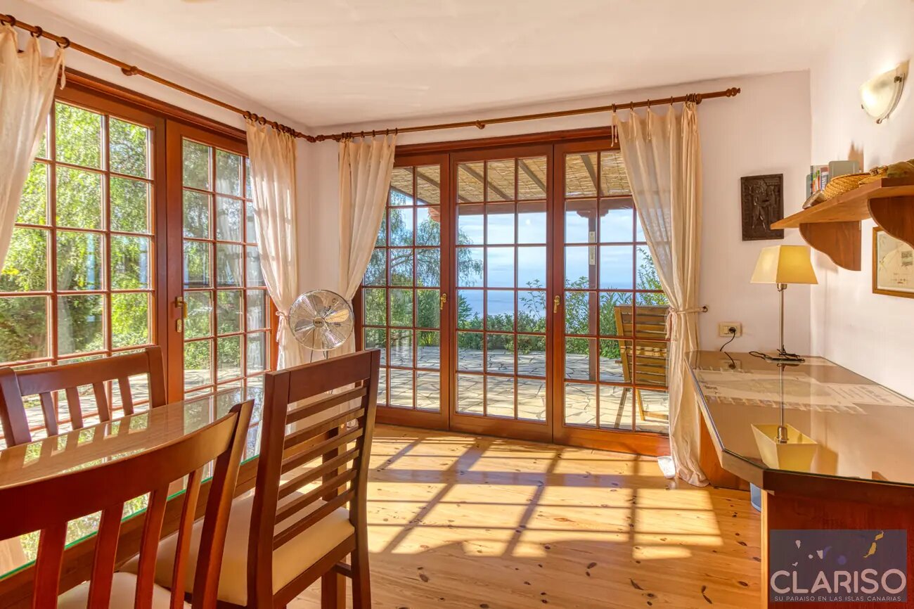 Casa Caracol: Ferienhaus mit Infinitypool und Meerblick in Tijarafe auf La Palma