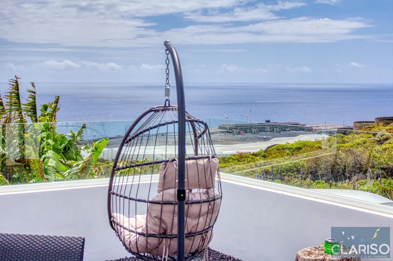 Casa Amanecer: Renoviertes Ferienhaus mit Meerblick in einer Bananenfinca in Villa de Mazo auf La Palma