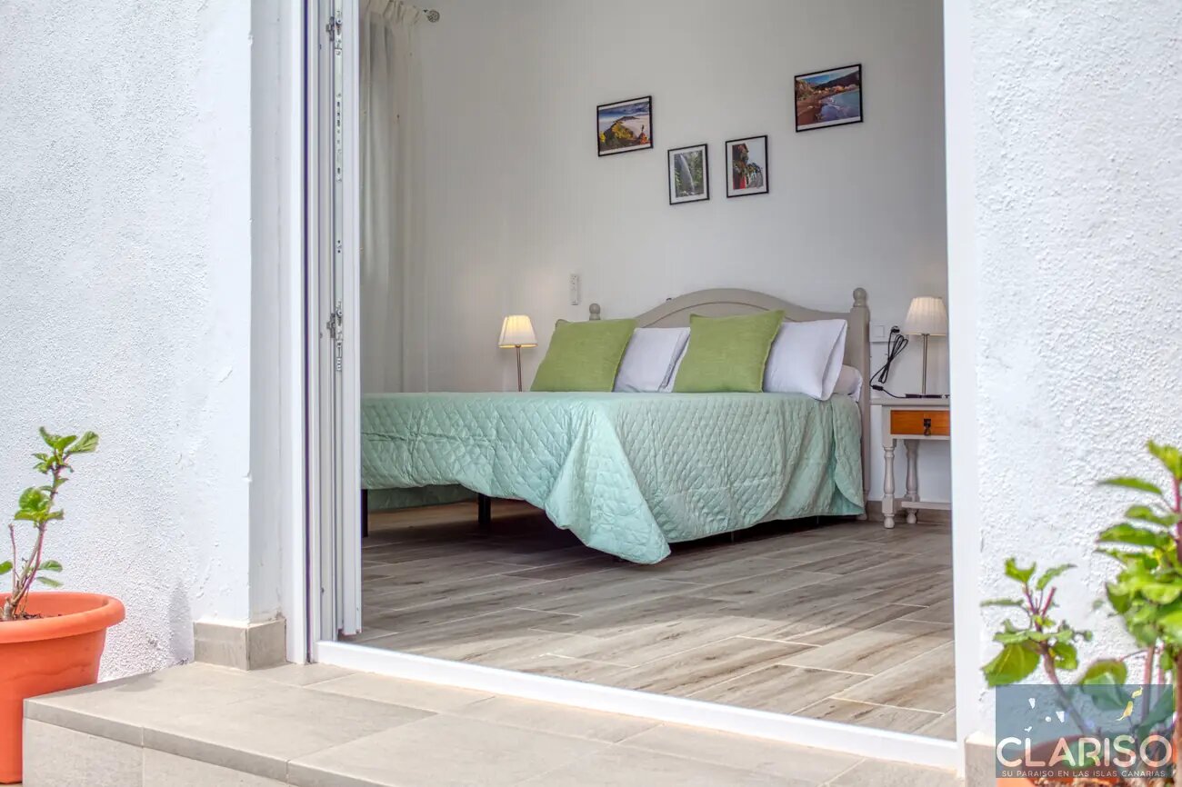 Casa Amanecer: Renoviertes Ferienhaus mit Meerblick in einer Bananenfinca in Villa de Mazo auf La Palma