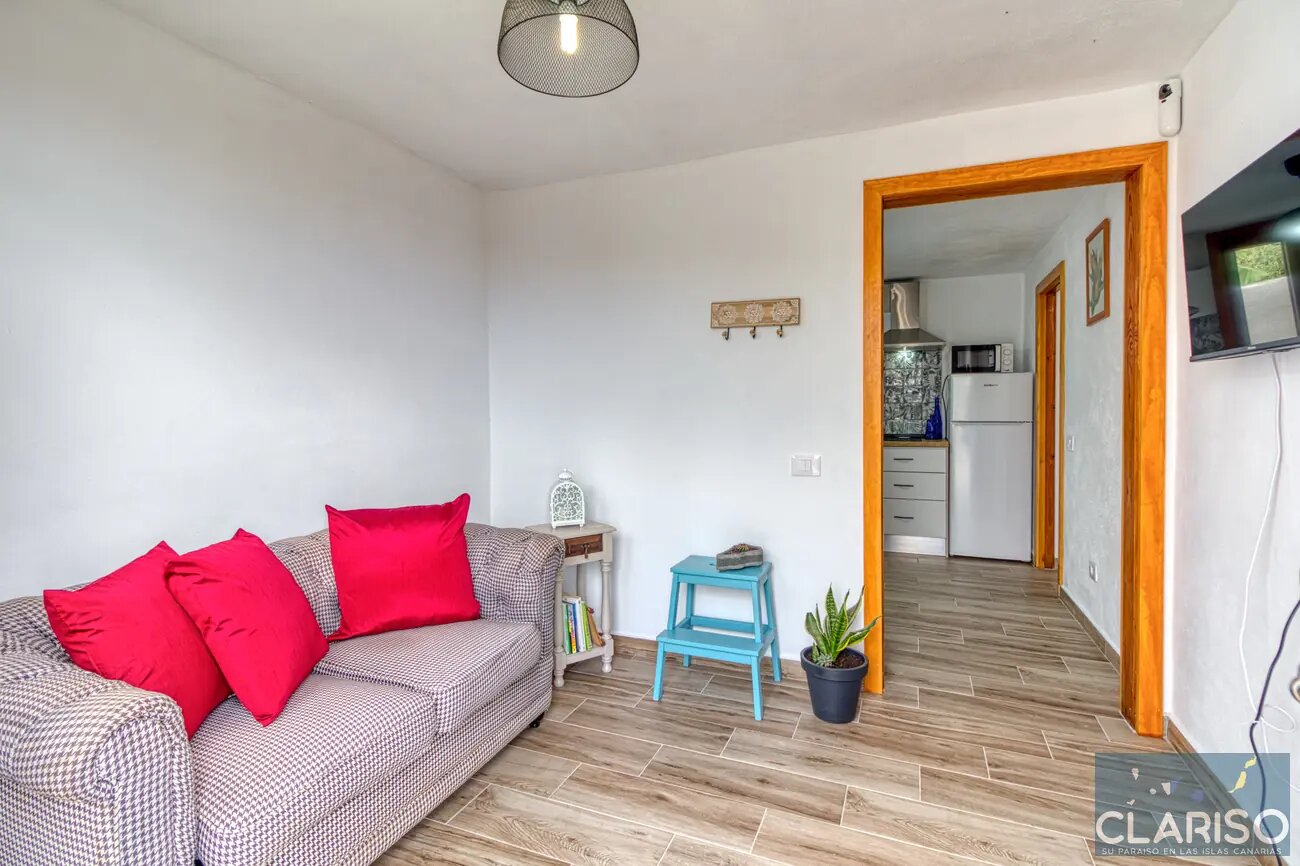 Casa Amanecer: Renoviertes Ferienhaus mit Meerblick in einer Bananenfinca in Villa de Mazo auf La Palma