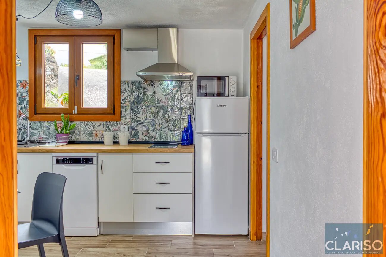 Casa Amanecer: Renoviertes Ferienhaus mit Meerblick in einer Bananenfinca in Villa de Mazo auf La Palma