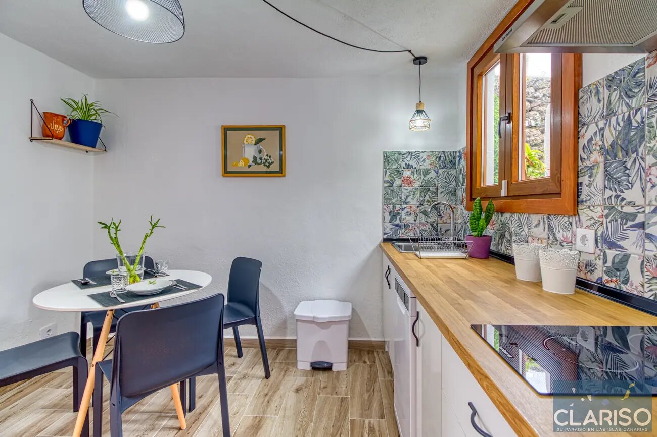 Casa Amanecer: Renoviertes Ferienhaus mit Meerblick in einer Bananenfinca in Villa de Mazo auf La Palma