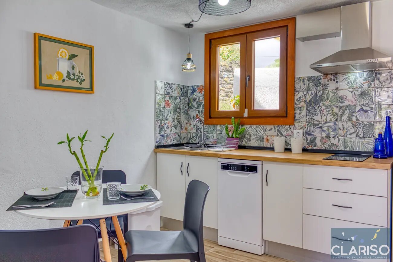 Casa Amanecer: Renoviertes Ferienhaus mit Meerblick in einer Bananenfinca in Villa de Mazo auf La Palma