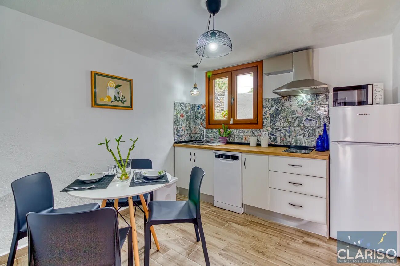 Casa Amanecer: Renoviertes Ferienhaus mit Meerblick in einer Bananenfinca in Villa de Mazo auf La Palma