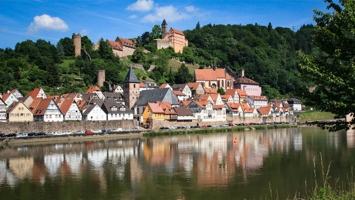 Hirschhorn am Neckar im Badischen Odenwald | © Sunhikes