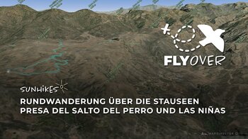 Zwei malerische Seen im weiten Felsrund: Das große Stauseen-Flyover auf Gran Canaria