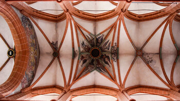 Gewölbe der Heiliggeistkirche in Heidelberg