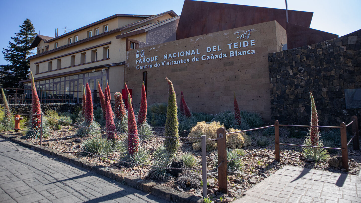das Besucherzentrum Cañada Blanca am Parador del Teide