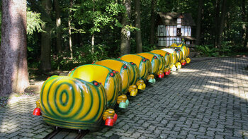 die Raupenbahn im Märchenparadies am Königstuhl