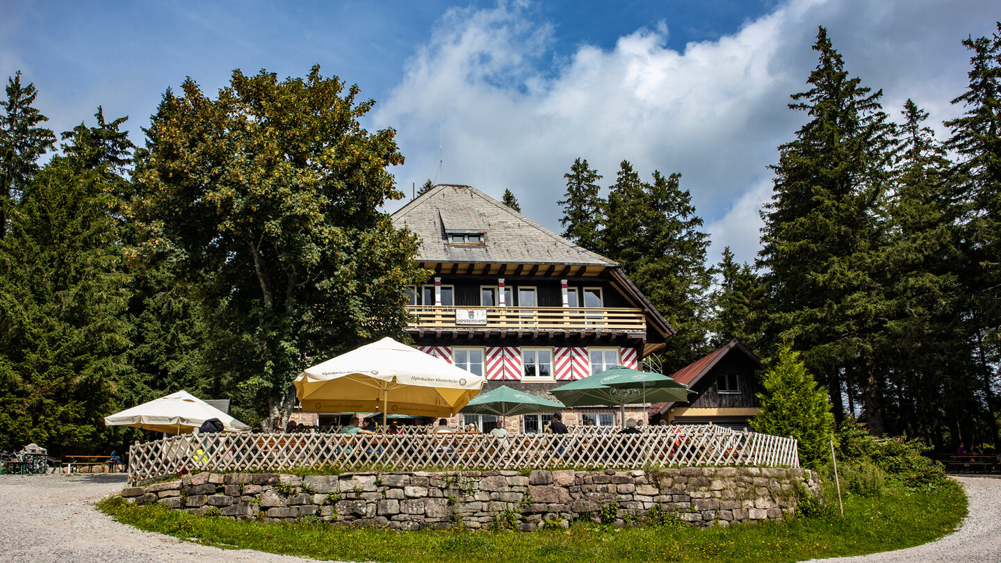 die Darmstädter Hütte im Nordschwarzwald