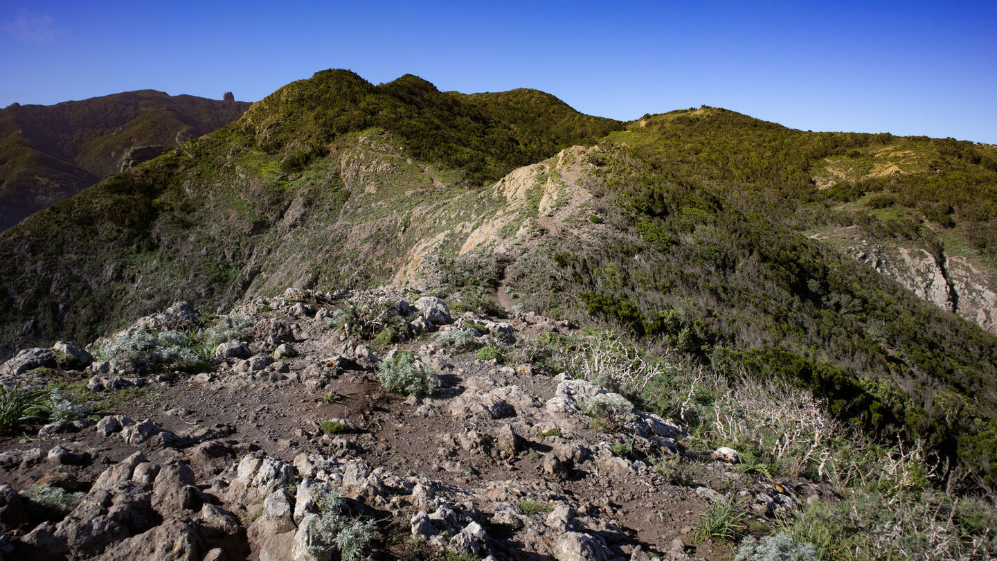 Ausblick vom Montaña de Tafada auf die Höhenzüge des Anaga-Gebirges | © ©SUNHIKES Ausblick vom Montaña de Tafada | © ©SUNHIKES