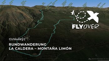 Große Bergrunde zum Gipfel des Montaña Limón: Erlebe die Route im 3D-Flyover Video