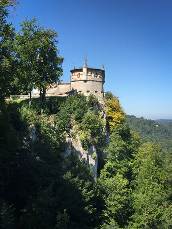 Wehrturm von Schloss Lichtenstein