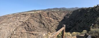 Blick vom Mirador Barranco Jurado Richtung Tijarafe