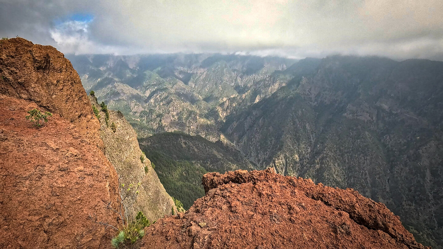 Panorama vom Risco de las Pareditas