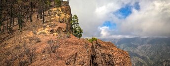 Klippen am Risco de las Pareditas