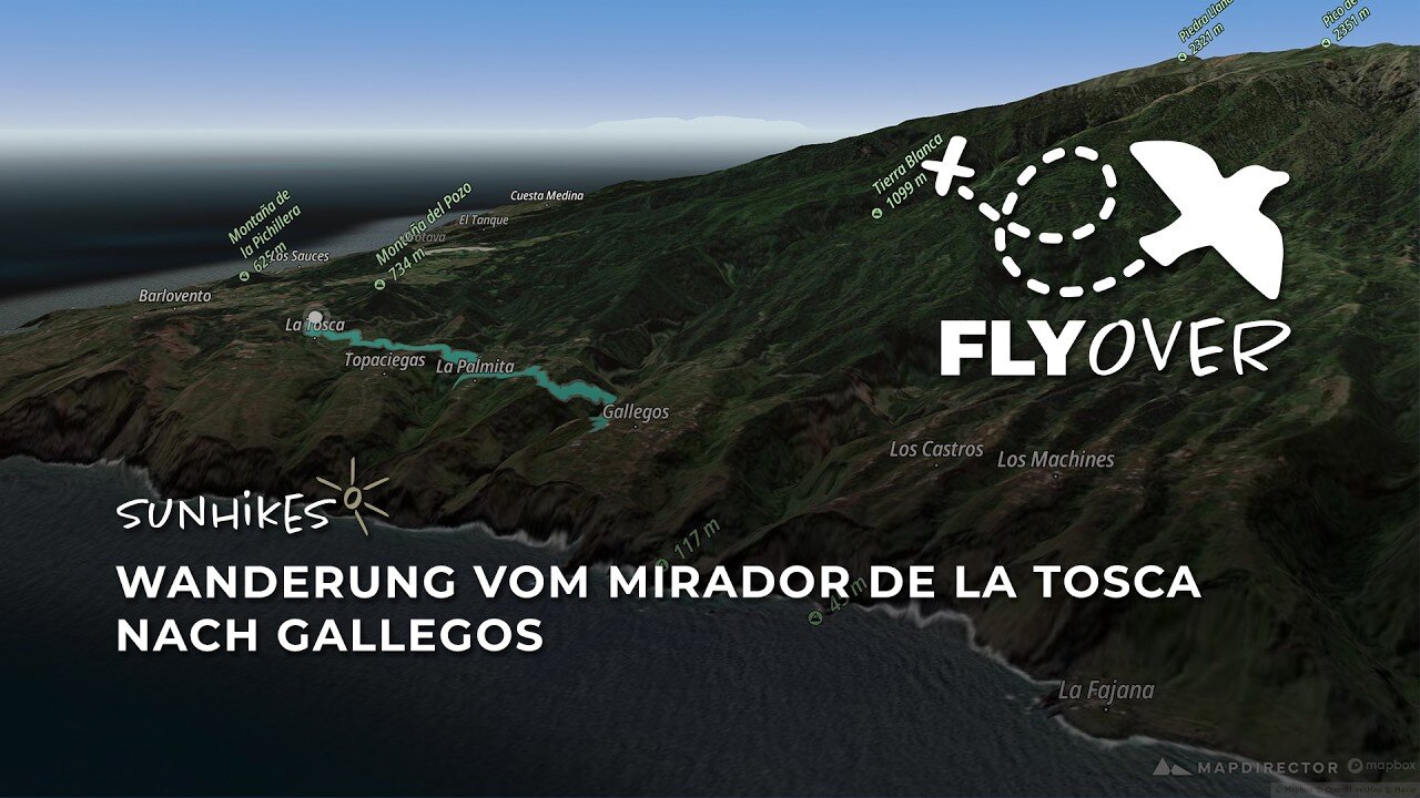 Spektakuläre Schluchtenwanderung auf La Palma: Vom Mirador de la Tosca nach Gallegos