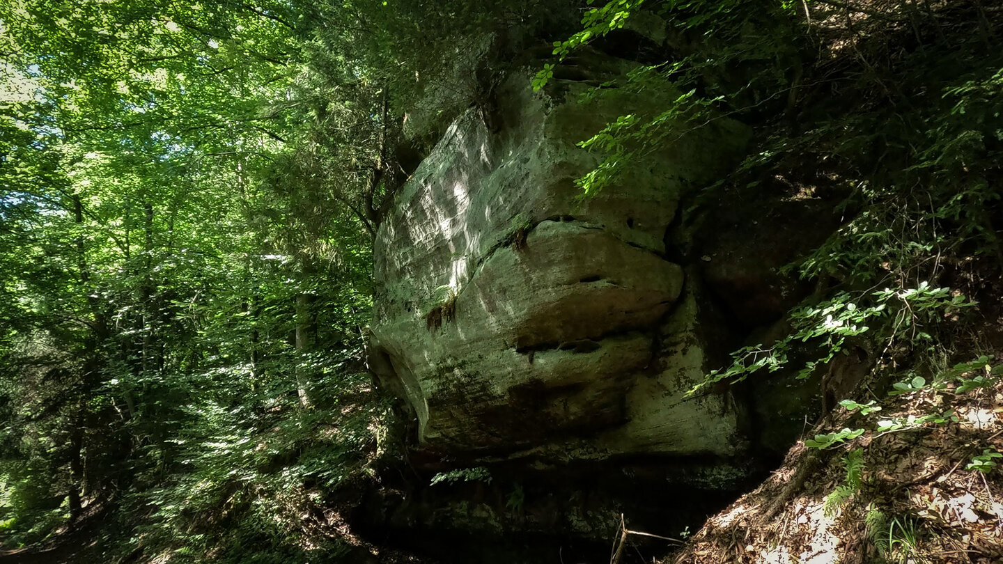 der Felsen am großen Steigert am Rodalber Felsenwanderweg Felsen am großen Steigert am Rodalber Felsenwanderweg