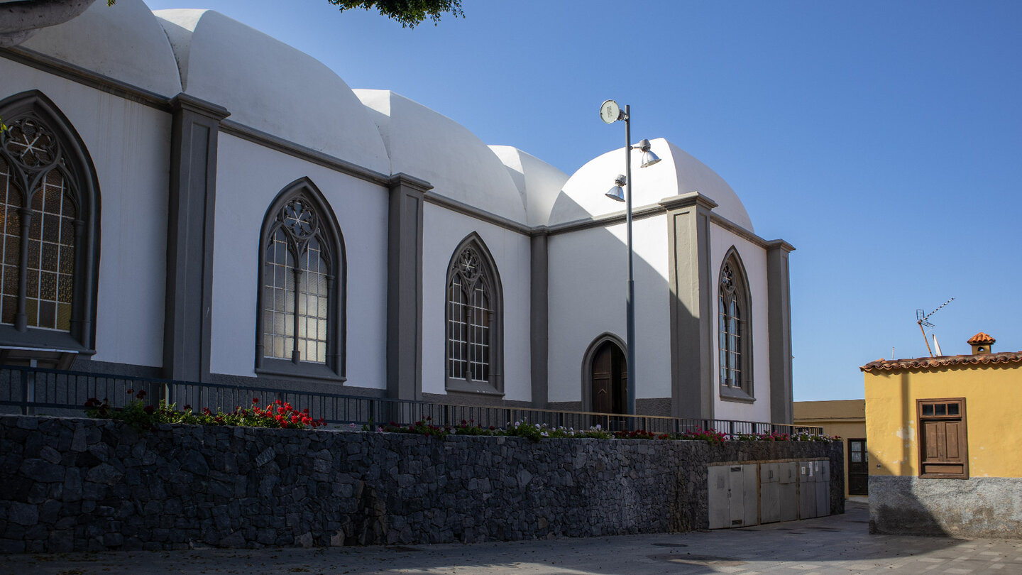 das Kirchenschiff der Iglesia de San Marcos Evangelista in Agulo auf La Gomera das Kirchenschiff der Iglesia de San Marcos Evangelista in Agulo