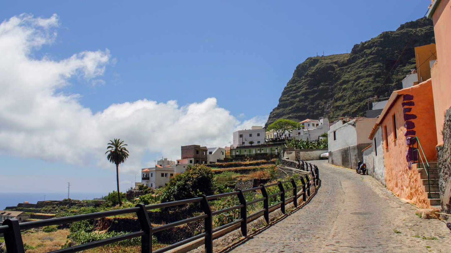 typische Gasse in Agulo auf La Gomera typische Gasse in Agulo auf La Gomera