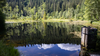 der Ellbachsee ist ein Highlight der Naturgewaltentour