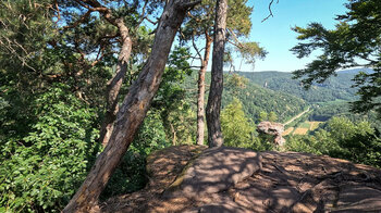 Sandsteinformation Runder Hut bei Wernersberg