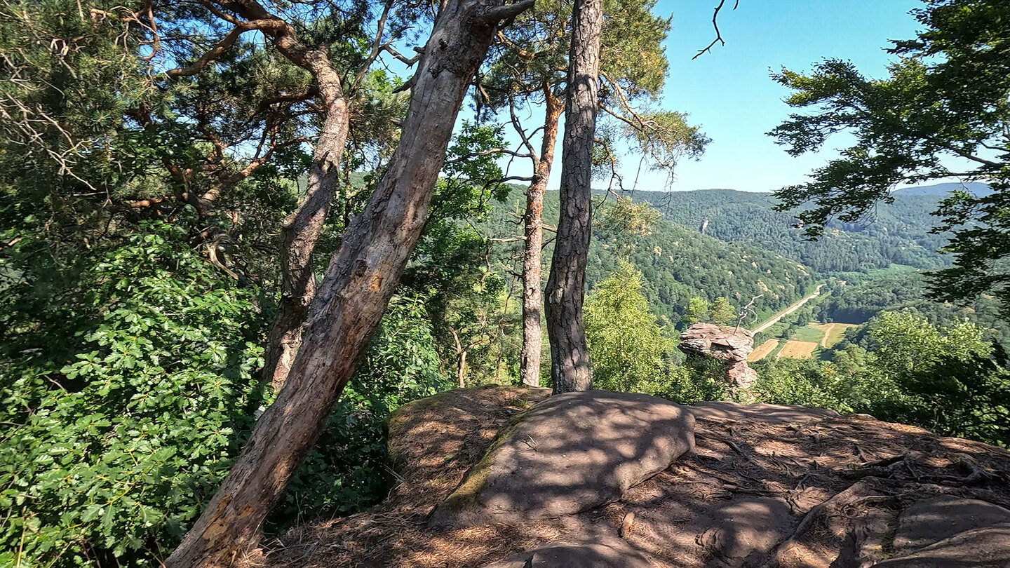 Sandsteinformation Runder Hut bei Wernersberg