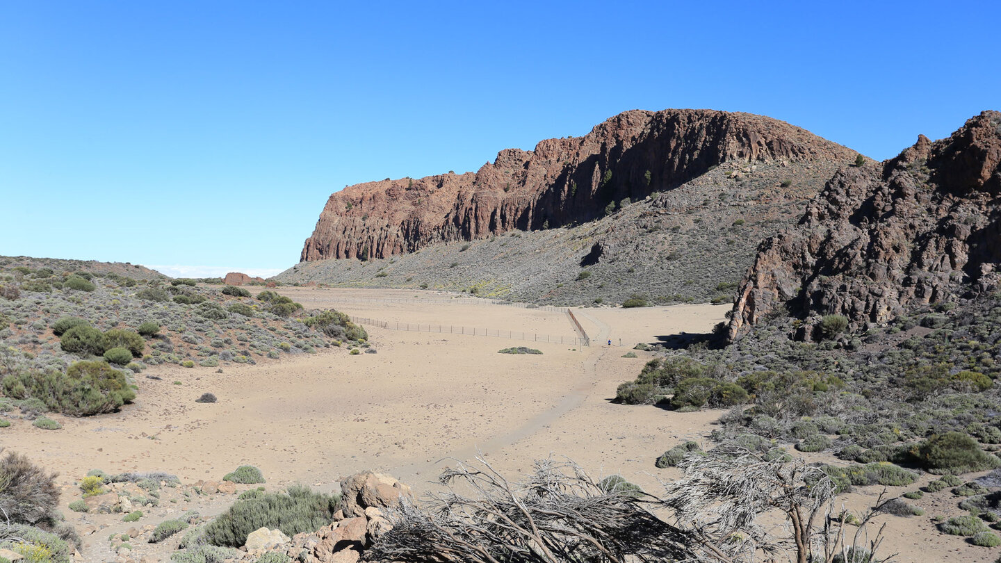 Wanderung über die Cañada de los Guancheros unterhalb des La Fortaleza