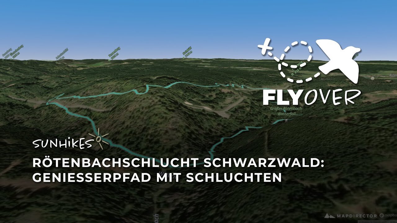Genießerpfad Rötenbachschlucht – Flyover