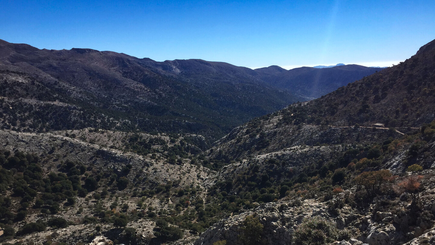 Panoramablick auf das Ida-Gebirge beim Skinakas-Observatorium auf Kreta Panoramablick auf das Ida-Gebirge beim Skinakas-Observatorium