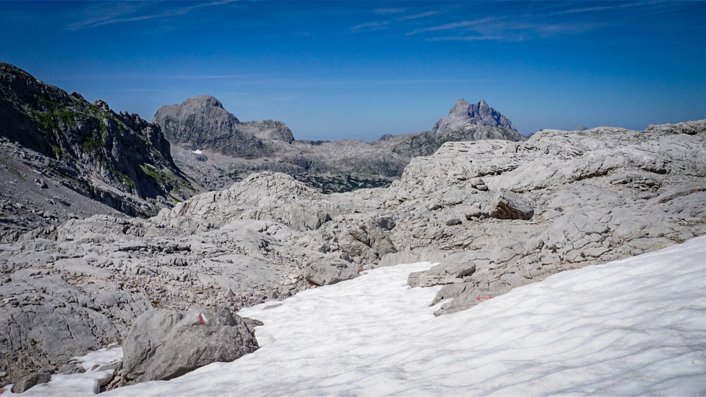 Schneefelder im Steinernen Meer