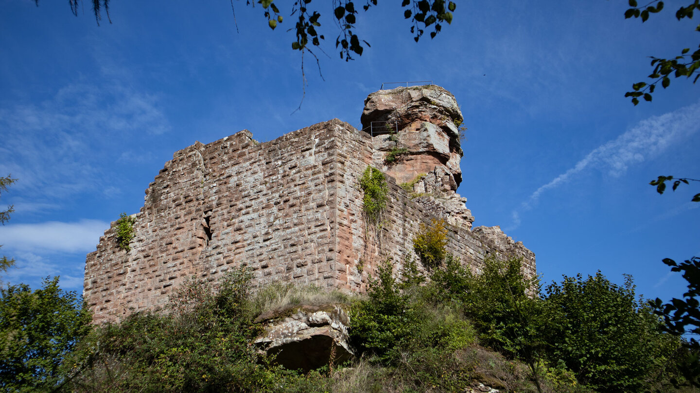 die Ruine des Château du Hohenbourg