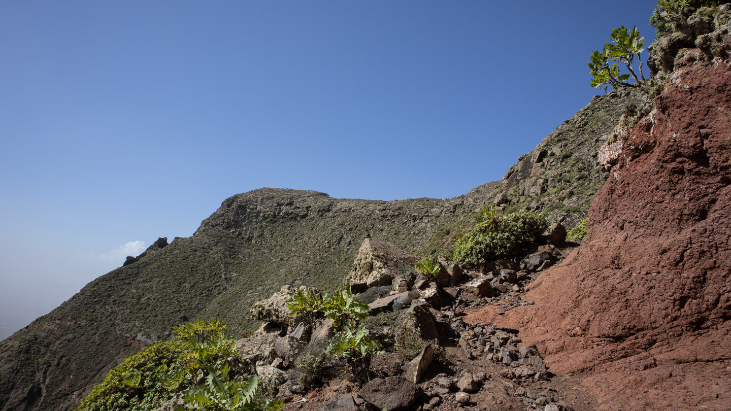 Wanderweg im Barranco de la Poceta auf Lanzarote