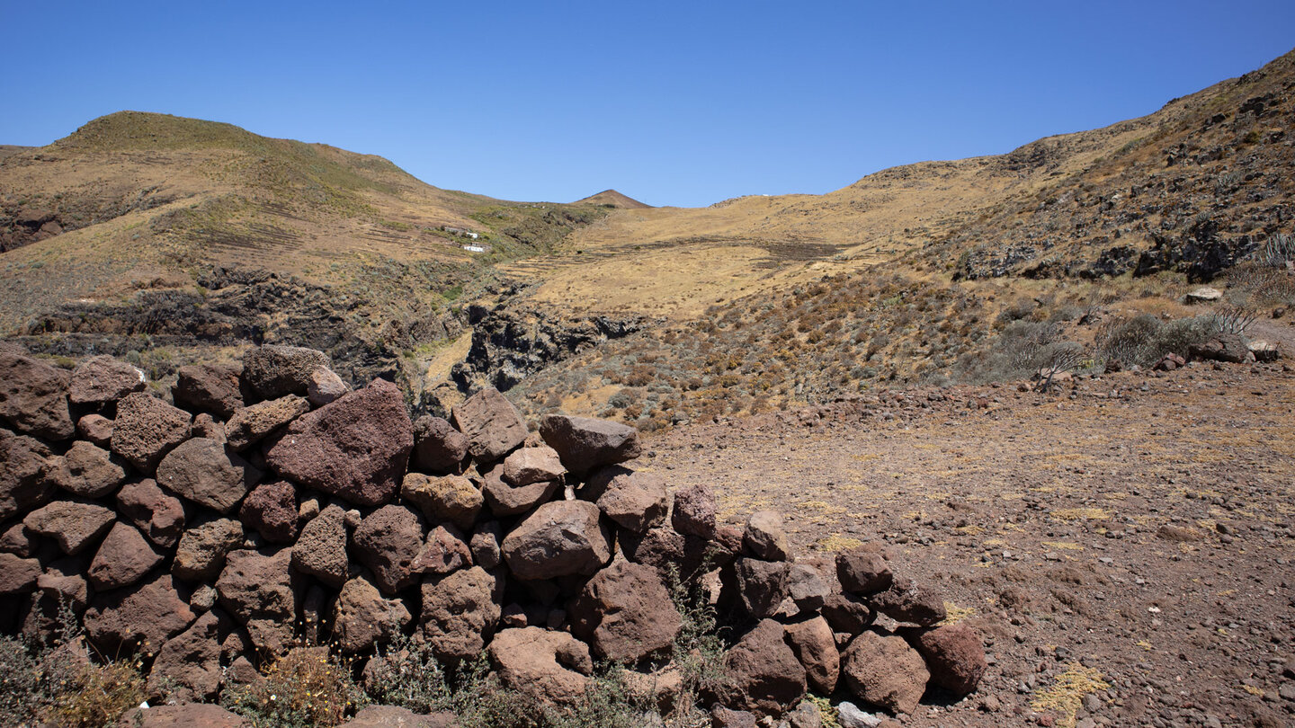 der Montaña Vallado erhebt sich auf dem Hochplateau Teno Alto