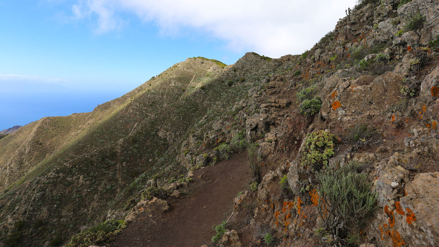 der Wanderweg Camino de Baracán