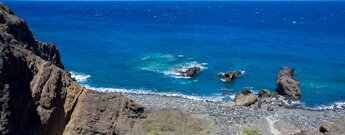 Ausblick zur Playa del Trigo auf La Gomera